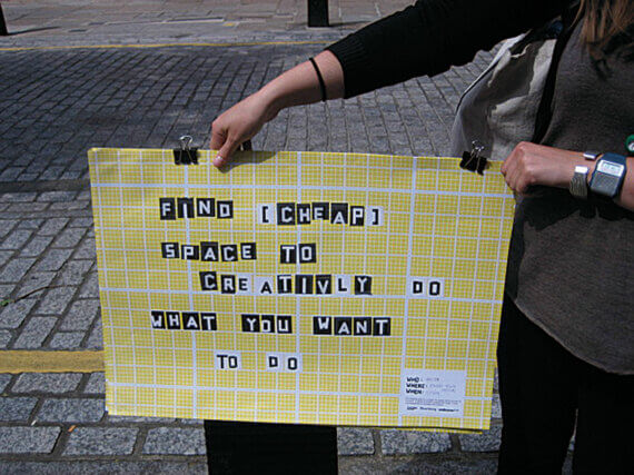 public works, DIY Regeneration 2009.