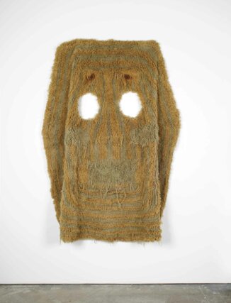 Caroline Achaintre, Wanderer, 2012 / hand tufted wool / 208 × 172cm. Courtesy Arcade, London. Photo © Andy Keate