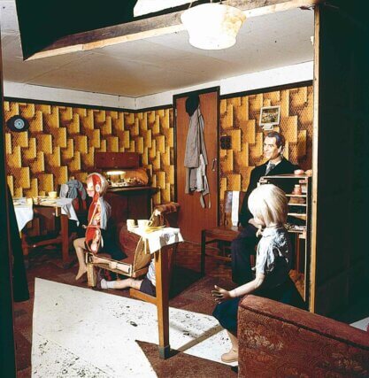 The Living Room 1971 Installation view at Institute of Contemporary Arts (ICA), London
