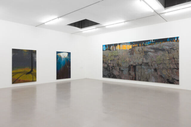 Installation view of Mohammed Sami's exhibition 'The Point 0' at Camden Art Centre, 2023. Photo: Rob Harris