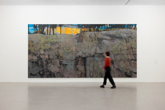 Installation view of Mohammed Sami's exhibition 'The Point 0' at Camden Art Centre, 2023. Photo: Rob Harris