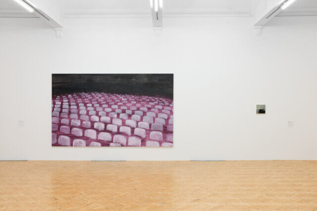 Installation view of Mohammed Sami's exhibition 'The Point 0' at Camden Art Centre, 2023. Photo: Rob Harris