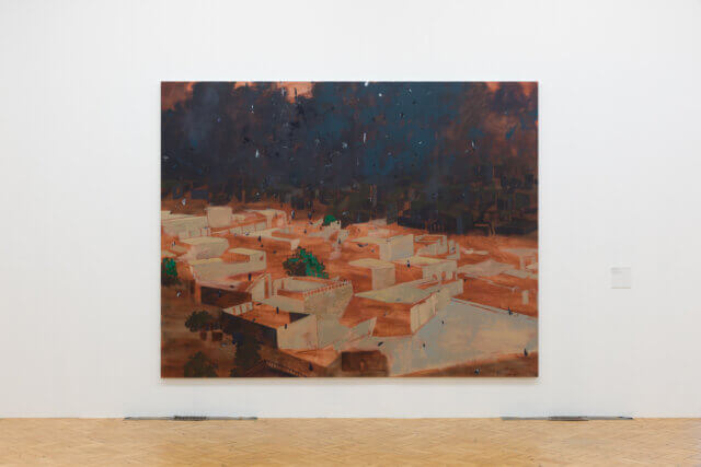 Installation view of Mohammed Sami's exhibition 'The Point 0' at Camden Art Centre, 2023. Photo: Rob Harris