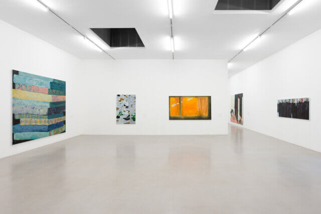 Installation view of Mohammed Sami's exhibition 'The Point 0' at Camden Art Centre, 2023. Photo: Rob Harris