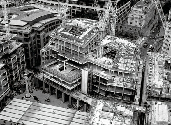 Eric Parry Architects, 10 Paternoster Square, 2003. Courtesy Cristobal Palma.