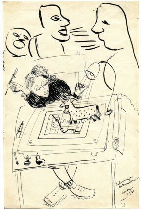 Franciszka Themerson, Sentimental Cartography, 1941.