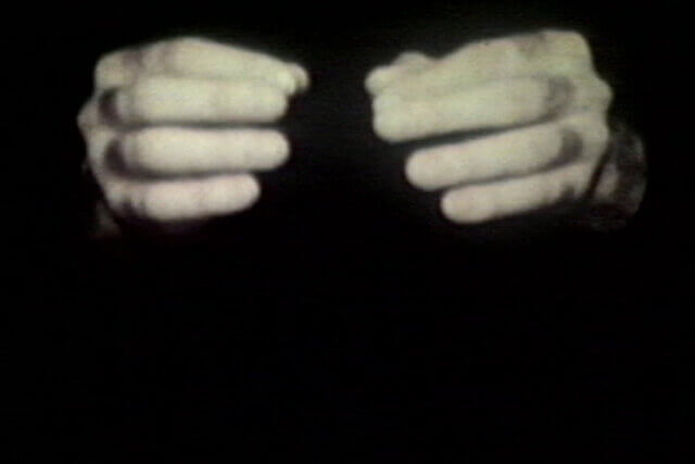 Film still from Ad Hoc [For This Case] 1982
© the artist
