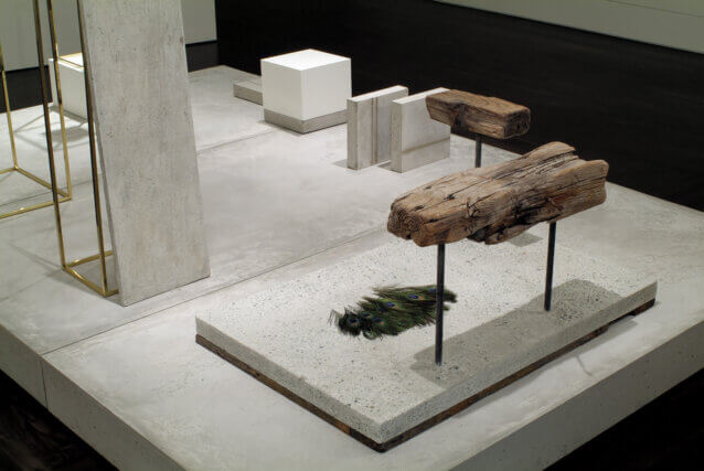 Carol Bove A Setting for A. Pomodoro 2005