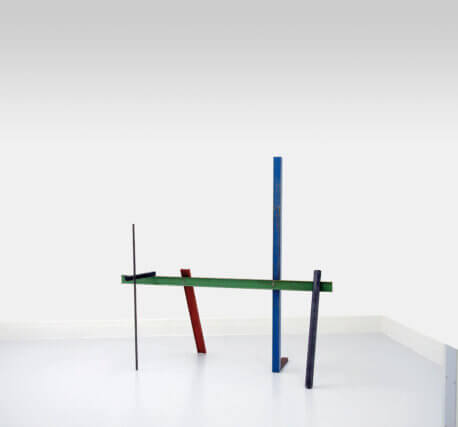 Eric Bainbridge, Greenline 2011. Steel. Courtesy of the artist and Workplace Gallery.