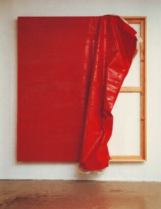 Ready to Wear XVI (large / Red) 1999 ⁄  Oil on canvas
Courtesy Wilkinson Vintners, London ⁄  © the artist