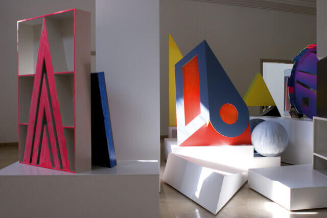 Thomas Scheibitz, Der Tisch, der Ozean und das Beispiel (detail) 2005. German Pavilion Venice. Photo: Thomas Scheibitz.