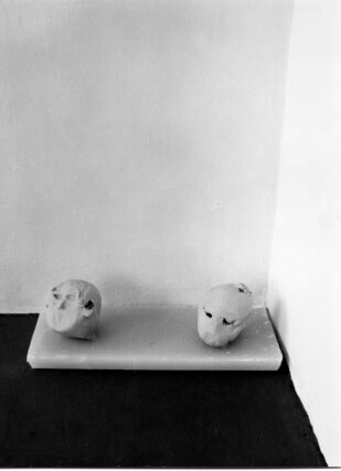 Marisa Merz Deux Têtes 1983.
Collection of the artist © Archivio Merz, Turin, Italy