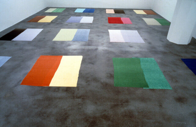 Polly Apfelbaum Compulsory Figures, 1996.