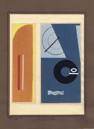 Eileen Gray Tapis modernes, c. 1928.