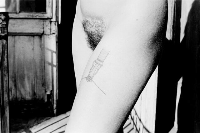 Body Sign Action 2 1970 / Photograph / Collection Generali 
Foundation, Vienna 