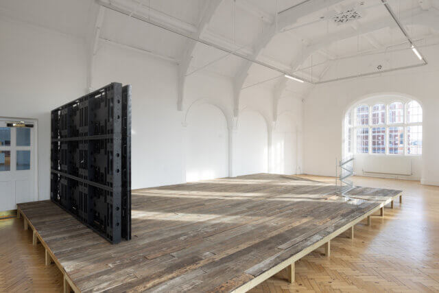 Installation view of Atiéna R. Kilfa, 'The Unhomely', at Camden Art Centre, 2023. Photography by Rob Harris. 