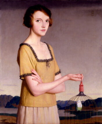 Meredith Frampton Winifred Radford, 1921. 