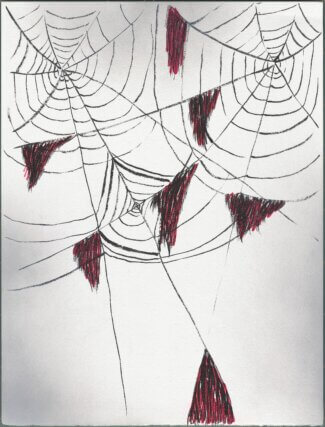 Sam Basu Diagram for Self Build 2004 / Oil on paper / 26 ✕ 34.2cm