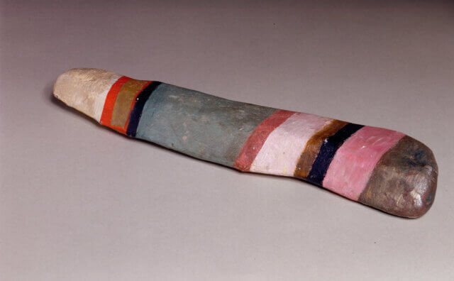 Kurt Schwitters Painted Stone 
1945–7. Lent by Geoff Thomas 1991 Tate, London 2004 © DACS 2005