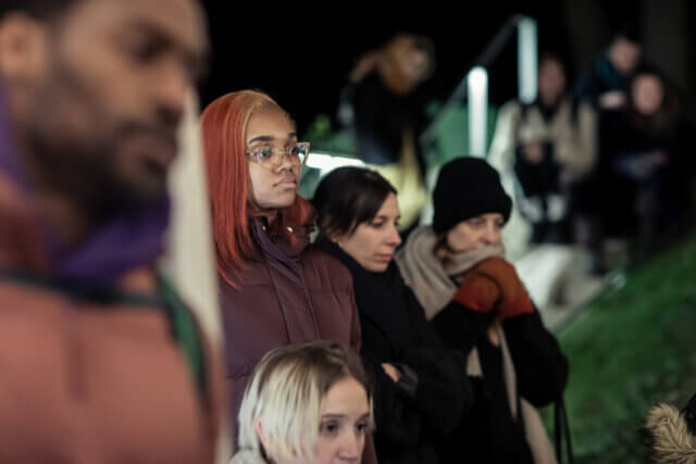 Chiron Choir performance at Camden Art Centre, 2022. Photo: Hydar Dewachi 
