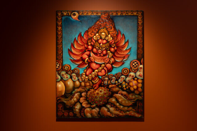 Installation views of 'Martin Wong: Malicious Mischief' at Camden Art Centre, 2023. Photo: Rob Harris 