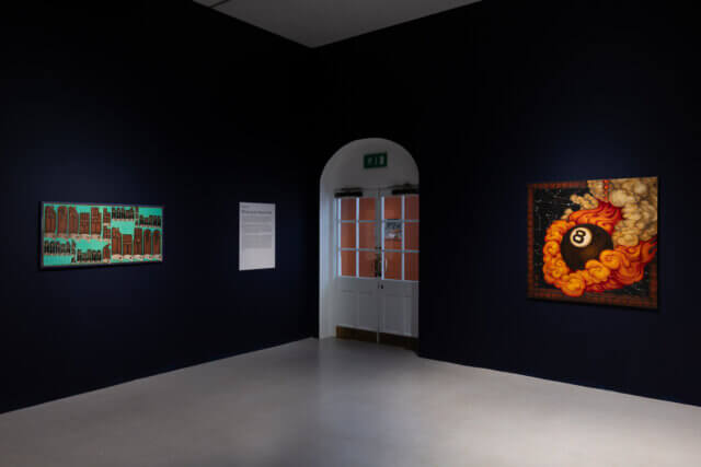 Installation views of 'Martin Wong: Malicious Mischief' at Camden Art Centre, 2023. Photo: Rob Harris 