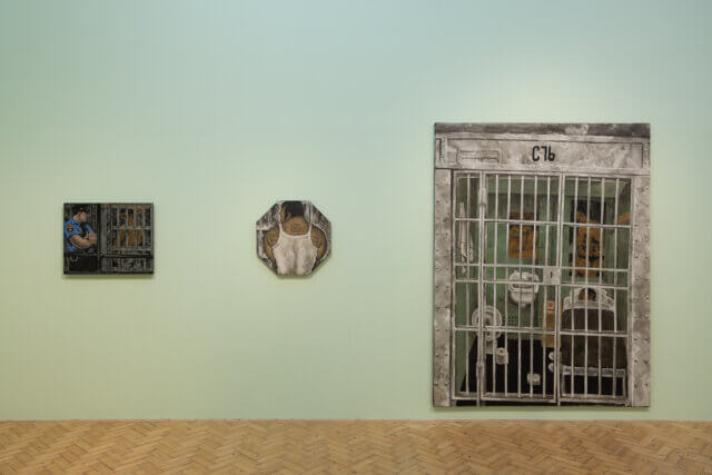 Installation views of 'Martin Wong: Malicious Mischief' at Camden Art Centre, 2023. Photo: Rob Harris 