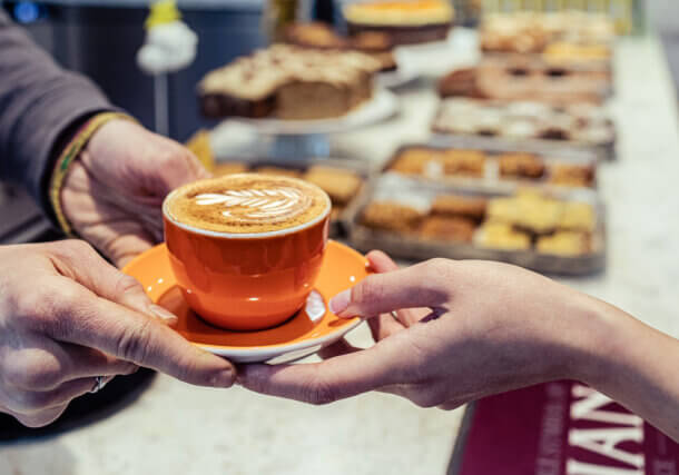 The Café at Camden Art Centre, photo by Hydar Dewachi