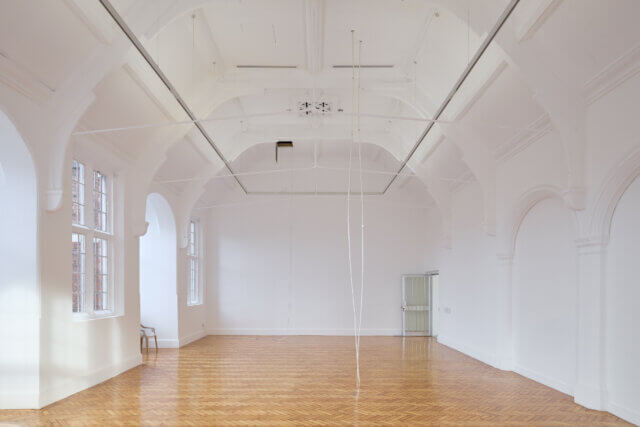 Installation views of Marina Xenofontos, 'Public Domain' at Camden Art Centre, 2023. Photos: Luke Walker
