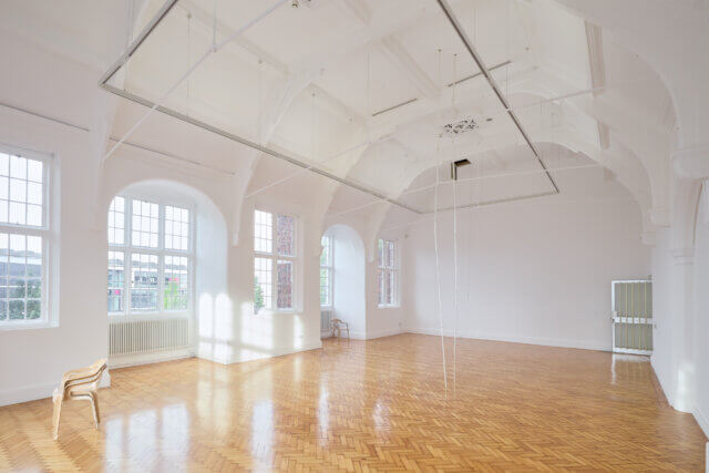 Installation views of Marina Xenofontos, 'Public Domain' at Camden Art Centre, 2023. Photos: Luke Walker