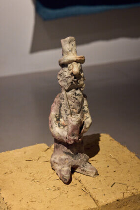 Installation views of Tamara Henderson, 'Green in the Grooves' at Camden Art Centre, 2023. Photo: Luke Walker