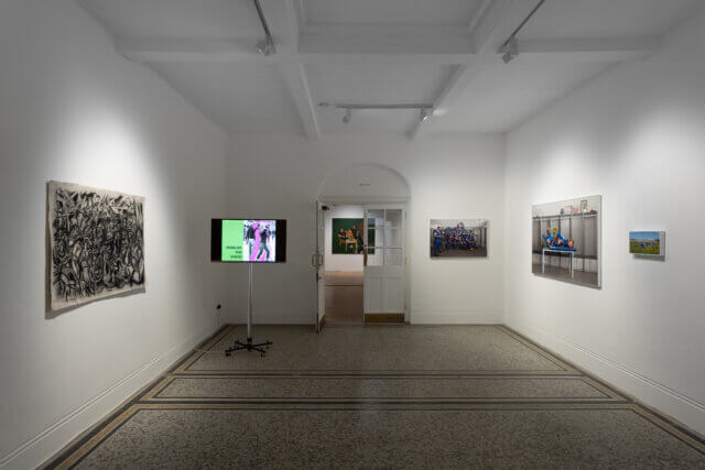 Installation view of
'Bloomberg New Contemporaries'
at Camden Art Centre, 2024. Photo: Rob Harris.
