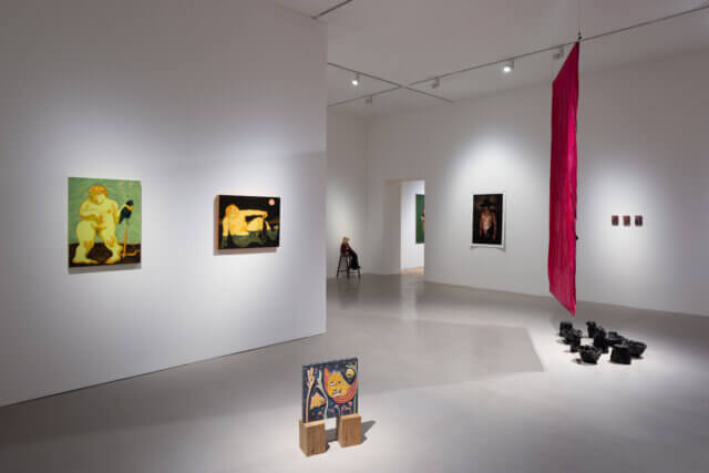 Installation view of
'Bloomberg New Contemporaries'
at Camden Art Centre, 2024. Photo: Rob Harris.