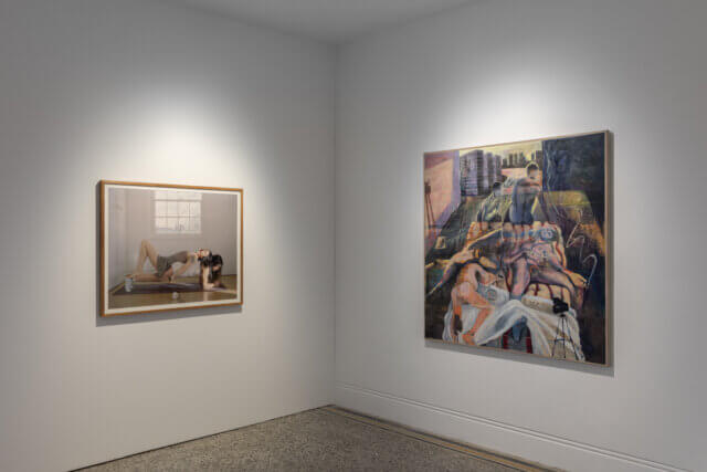 Installation view of
'Bloomberg New Contemporaries'
at Camden Art Centre, 2024. Photo: Rob Harris.