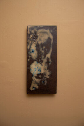 Nissa Nishikawa, 'Thread in Smoke', 2022. Ceramic canvas. Image courtesy of DUPLEX Gallery.