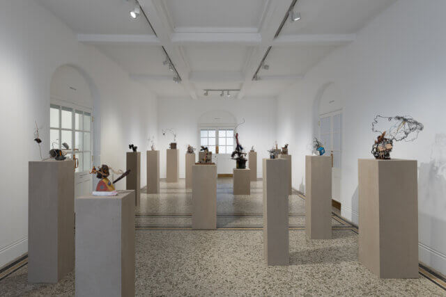 Installation view of 
'All Rendered Truth'
at Camden Art Centre, 2024. Photo: Rob Harris