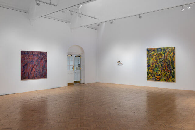 Installation view of 
'All Rendered Truth'
at Camden Art Centre, 2024. Photo: Rob Harris