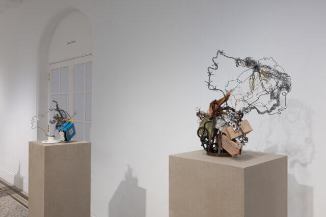Installation view of 
'All Rendered Truth'
at Camden Art Centre, 2024. Photo: Rob Harris