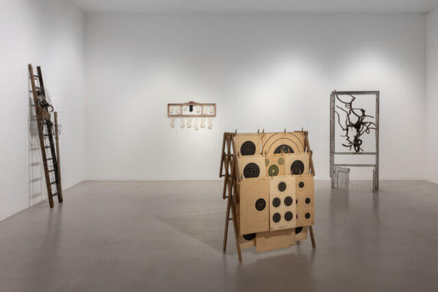 Installation view of 
'All Rendered Truth'
at Camden Art Centre, 2024. Photo: Rob Harris