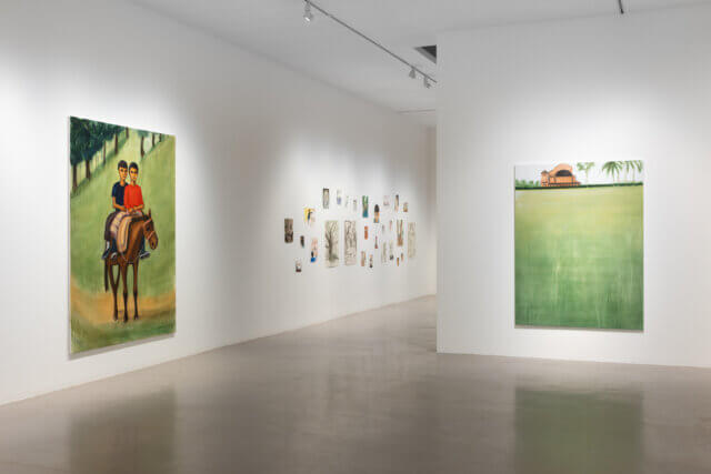 Installation view, 
'The Bough Breaks'
at Camden Art Centre, 26 April/ 23 June 2024.
Photo: Rob Harris