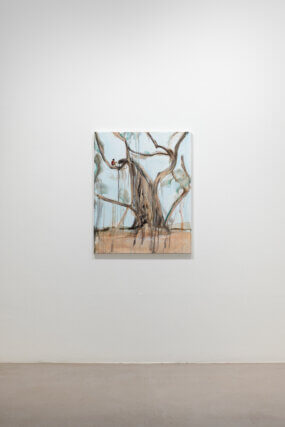 'Banyan (Boy)', 2023
Oil and acrylic on canvas 
Courtesy of the artist
Photo: Rob Harris