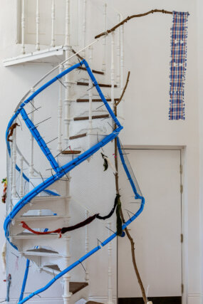 Installation view, 'Den!', at Camden Art Centre, 19 July/ 8 September 2024. Photo: Hydar Dewachi