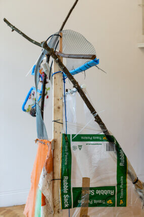 Installation view, 'Den!', at Camden Art Centre, 19 July/ 8 September 2024. Photo: Hydar Dewachi