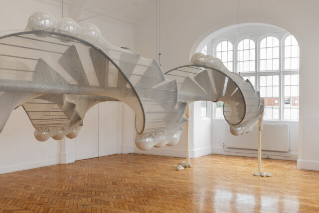Installation view of Jack O'Brien's exhibition 'The Reward' at Camden Art Centre, 2024. Photo: Rob Harris 