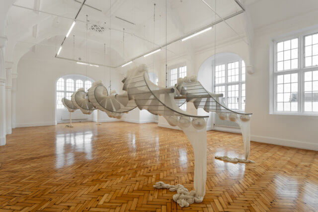 Installation view of Jack O'Brien's exhibition 'The Reward' at Camden Art Centre, 2024. Photo: Rob Harris 