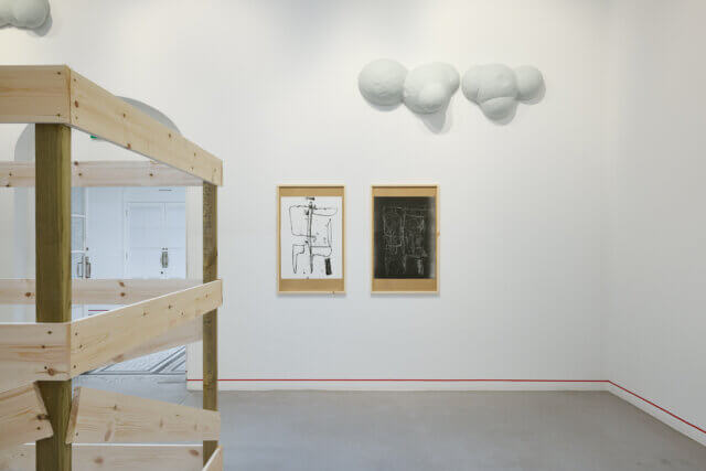 Installation views of Gregg Bordowitz, 'There: a Feeling' at Camden Art Centre, 2025. Photo: Luke Walker