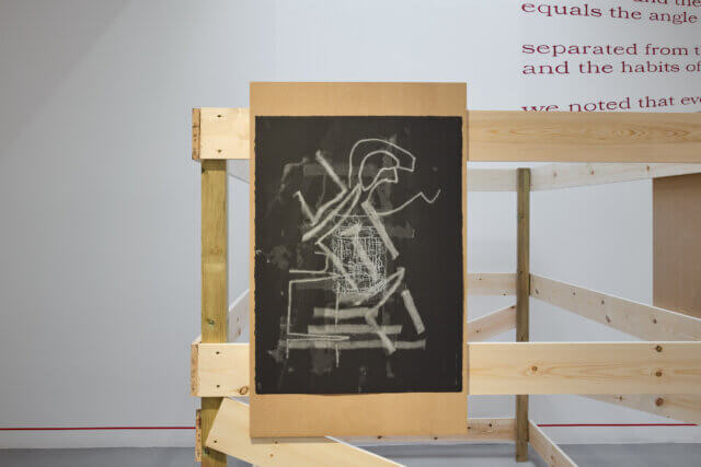 Installation views of Gregg Bordowitz, 'There: a Feeling' at Camden Art Centre, 2025. Photo: Luke Walker