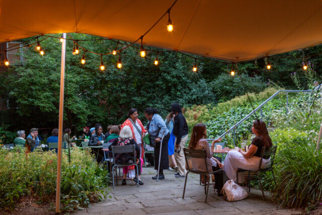 Terrace and Garden. Photo: Sopo Ramischwili
