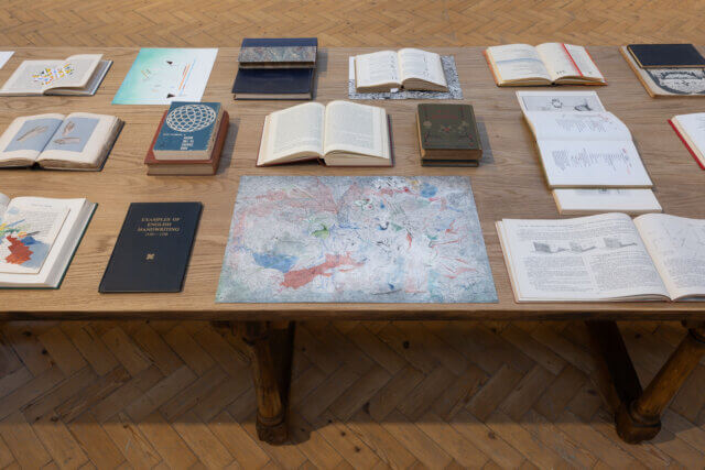 Installation view of Richard Wright at Camden Art Centre, 2025. Photo: Rob Harris