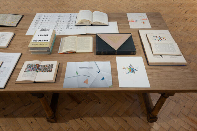 Installation view of Richard Wright at Camden Art Centre, 2025. Photo: Rob Harris